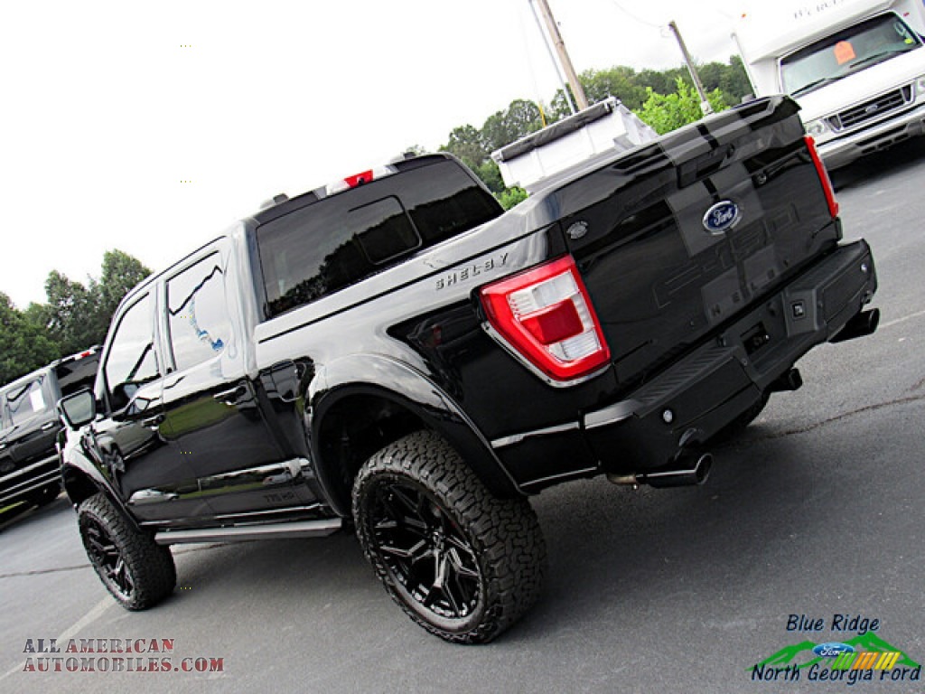 2021 F150 Shelby Off-Road SuperCrew 4x4 - Agate Black / Shelby Black/Red photo #44