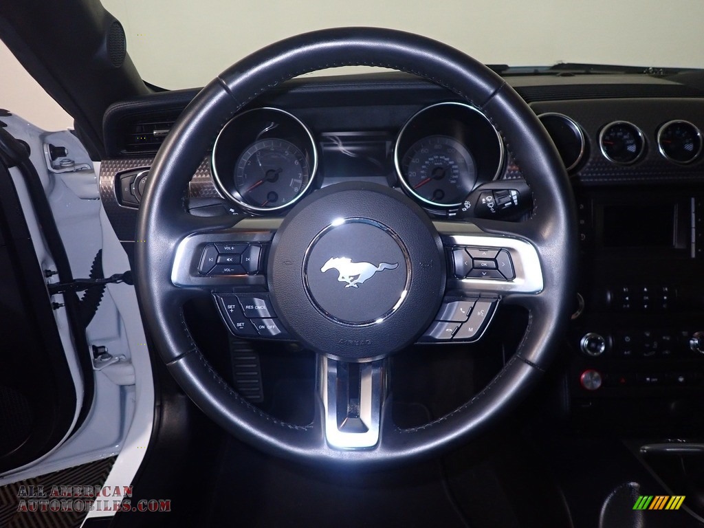 2019 Mustang GT Fastback - Oxford White / Ebony photo #25