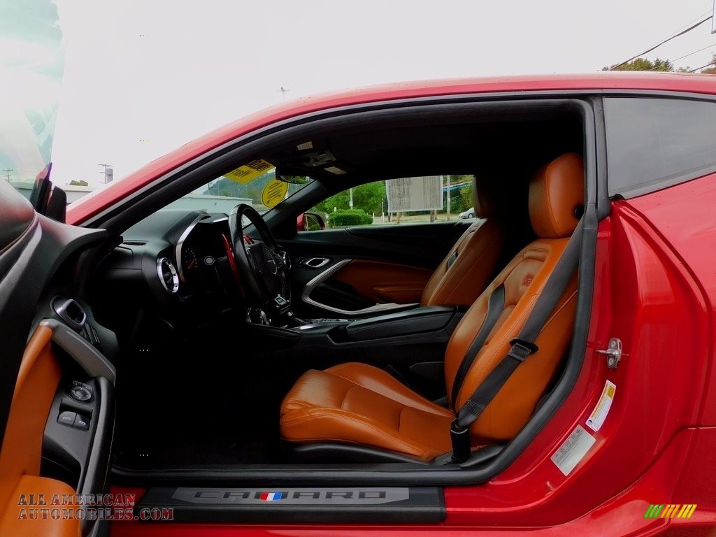 2016 Camaro SS Coupe - Garnet Red Tintcoat / Kalahari photo #11