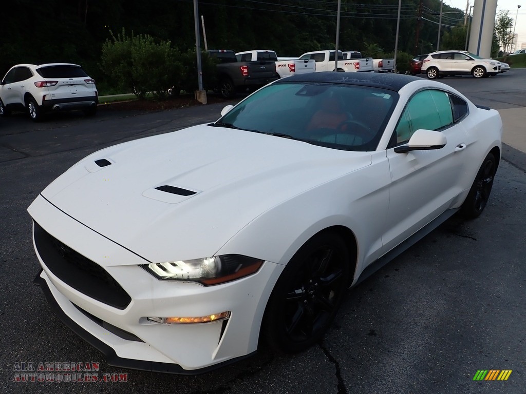 2019 Mustang EcoBoost Premium Fastback - Oxford White / Showstopper Red photo #6
