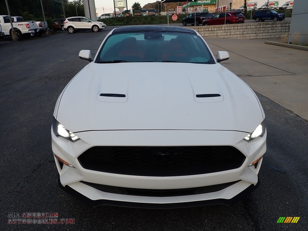 2019 Mustang EcoBoost Premium Fastback - Oxford White / Showstopper Red photo #7