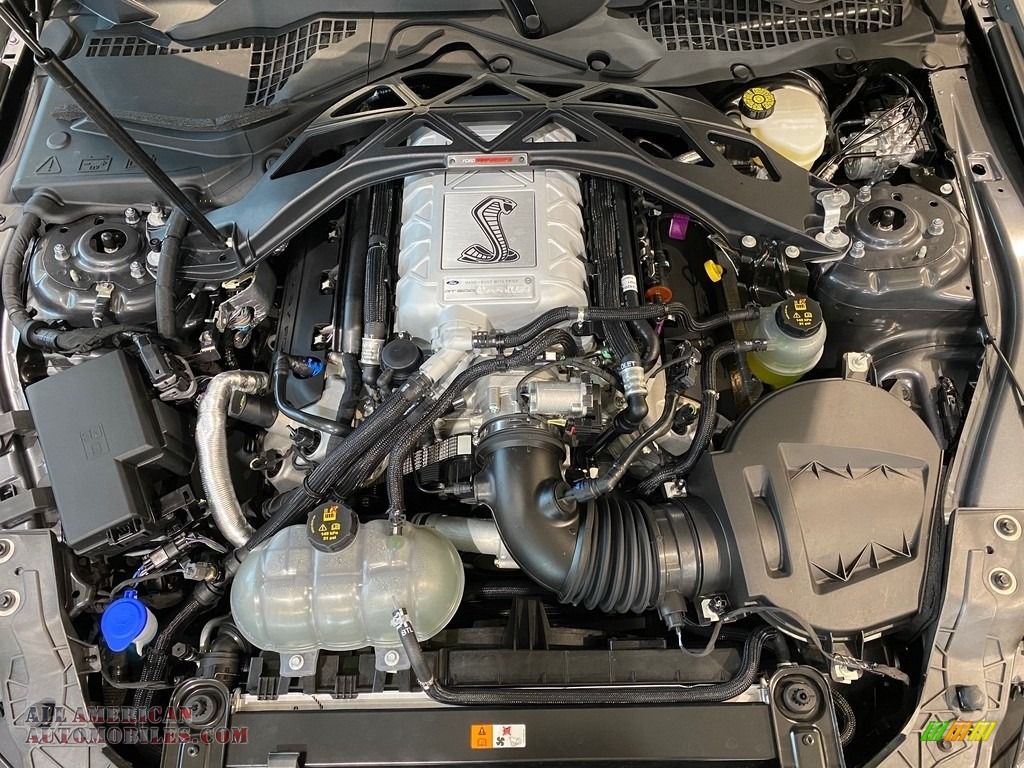 2021 Mustang Shelby GT500 - Carbonized Gray Metallic / GT500 Ebony/Smoke Gray Accents photo #13