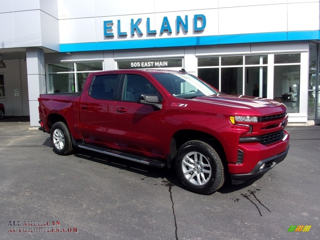2021 Chevrolet Silverado 1500 RST Crew Cab 4x4 In Cherry Red Tintcoat 