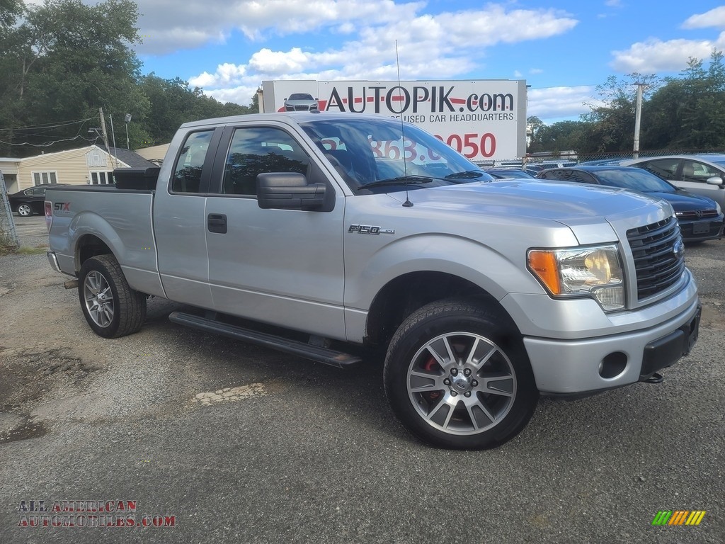 2014 Ford F150 STX SuperCab 4x4 in Ingot Silver for sale C59552 All