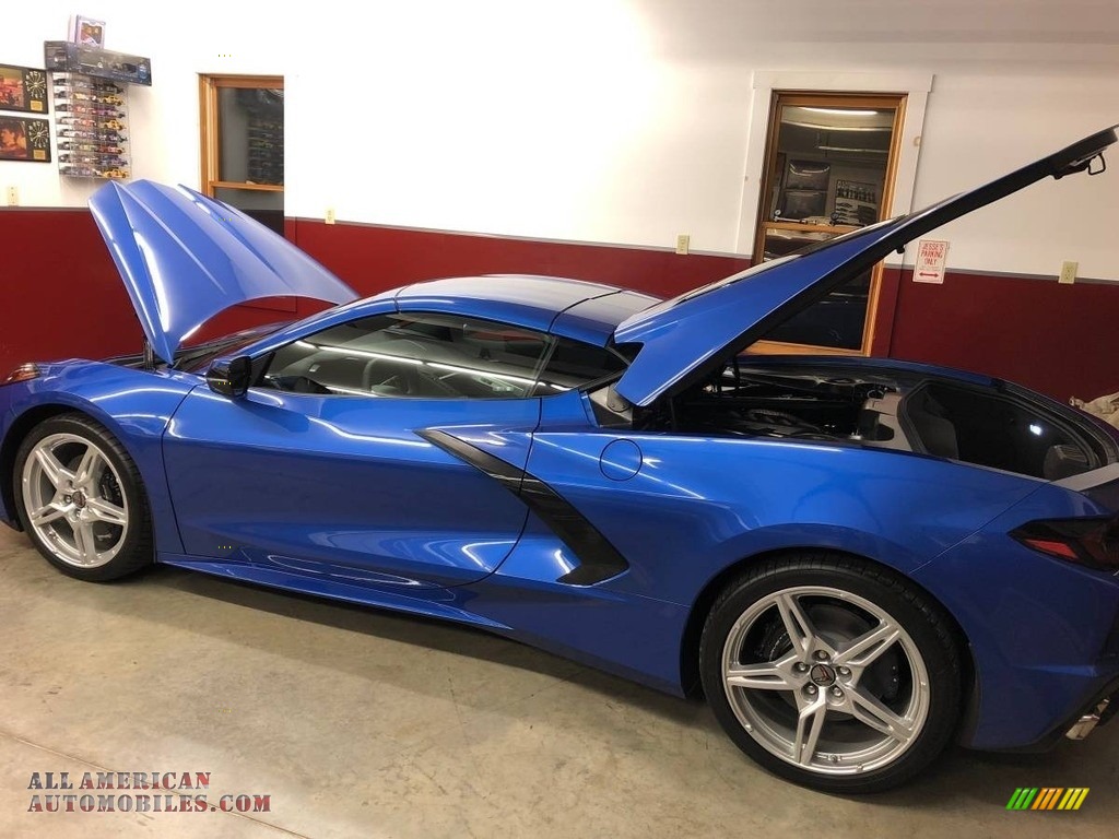 2021 Corvette Stingray Coupe - Elkhart Lake Blue Metallic / Jet Black photo #2
