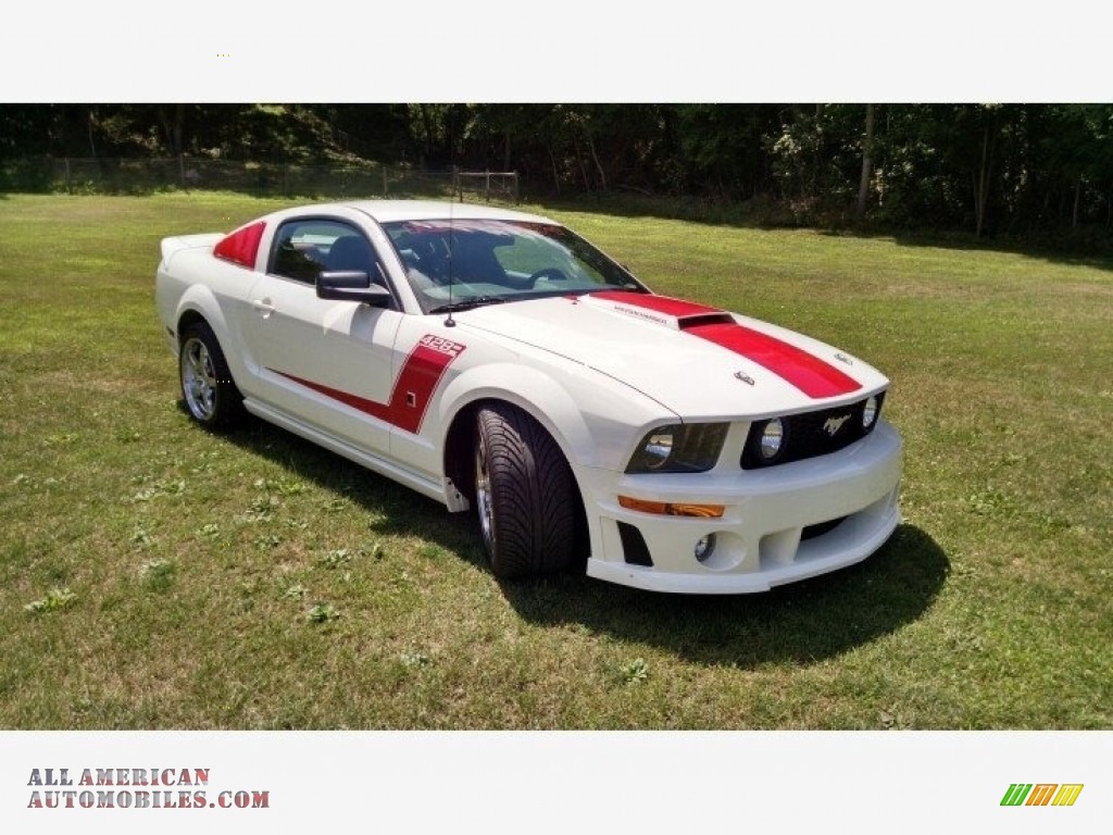2008 Mustang Roush 428R Coupe - Performance White / Dark Charcoal photo #1