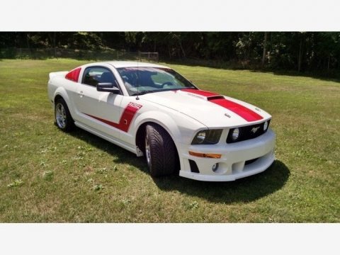 Performance White 2008 Ford Mustang Roush 428R Coupe