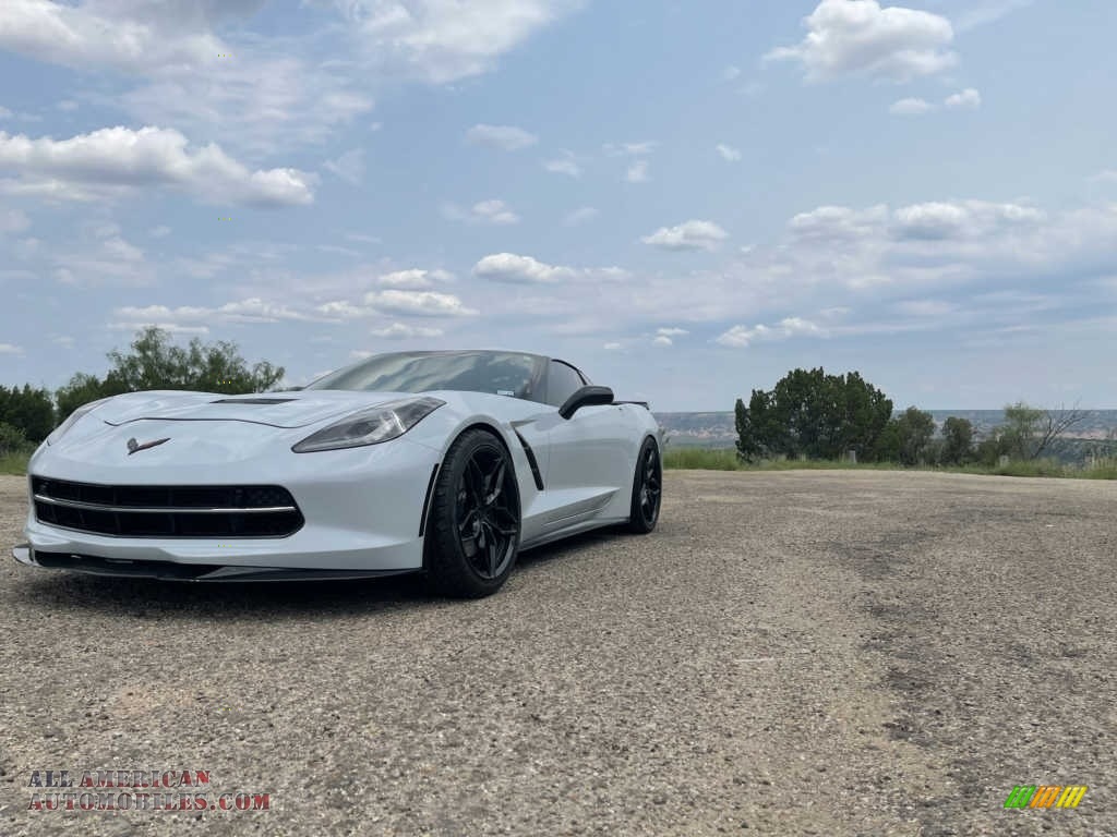 2018 Corvette Stingray Coupe - Arctic White / Jet Black photo #1