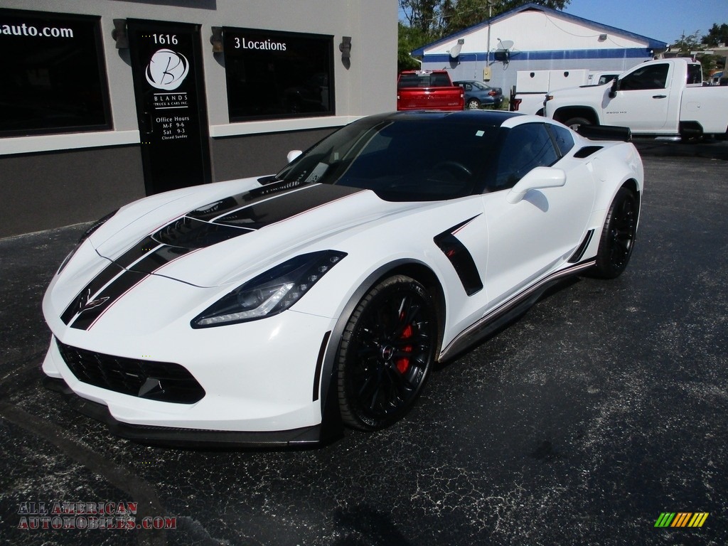 2015 Corvette Z06 Coupe - Arctic White / Jet Black photo #2