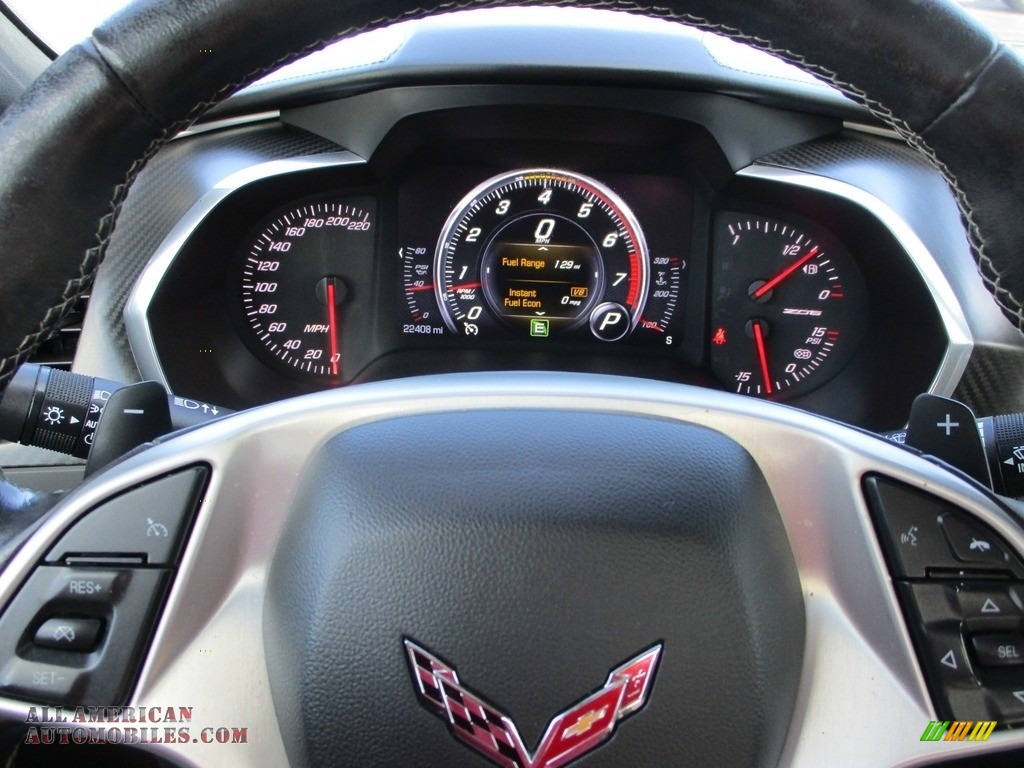 2015 Corvette Z06 Coupe - Arctic White / Jet Black photo #12