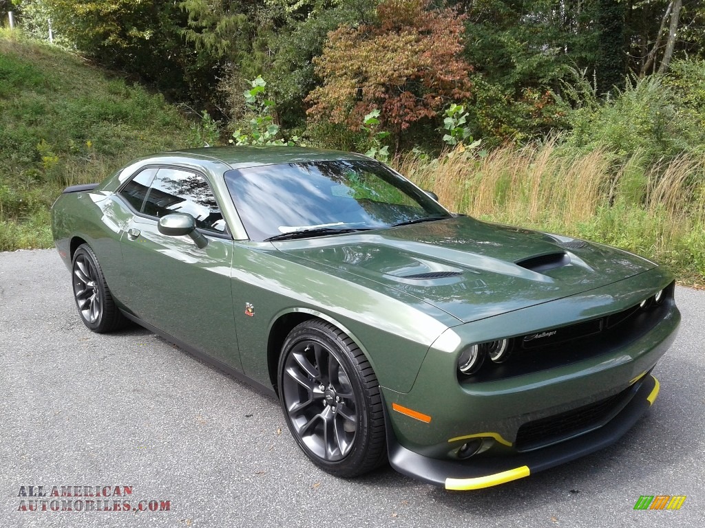 2021 Challenger R/T Scat Pack - F8 Green / Black photo #4