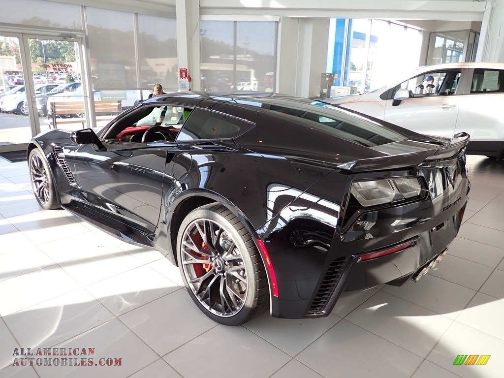 2019 Corvette ZR1 Coupe - Black / Adrenaline Red photo #4