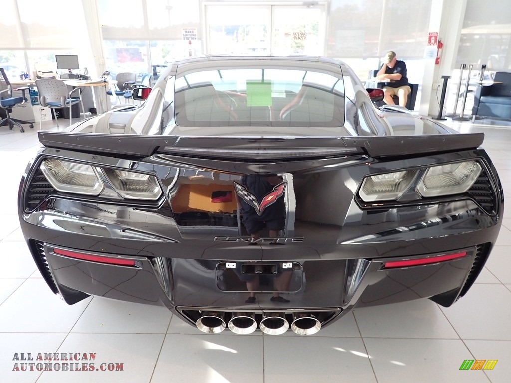 2019 Corvette ZR1 Coupe - Black / Adrenaline Red photo #6