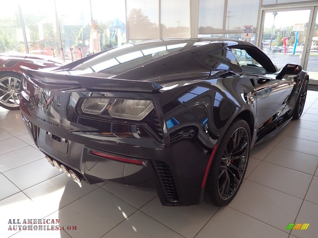 2019 Corvette ZR1 Coupe - Black / Adrenaline Red photo #7
