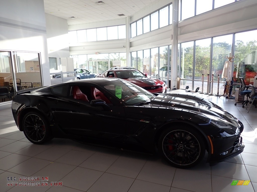 2019 Corvette ZR1 Coupe - Black / Adrenaline Red photo #8