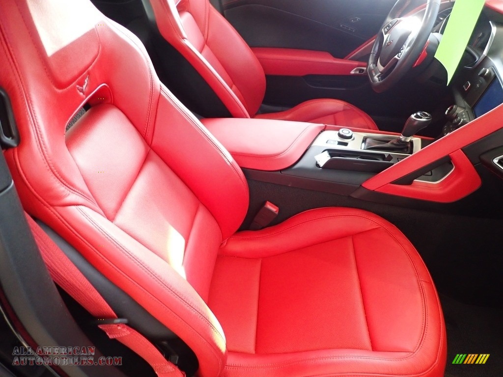 2019 Corvette ZR1 Coupe - Black / Adrenaline Red photo #16