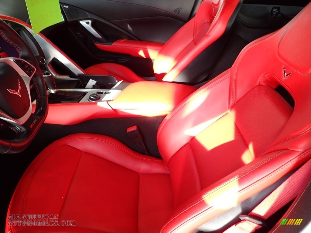 2019 Corvette ZR1 Coupe - Black / Adrenaline Red photo #20