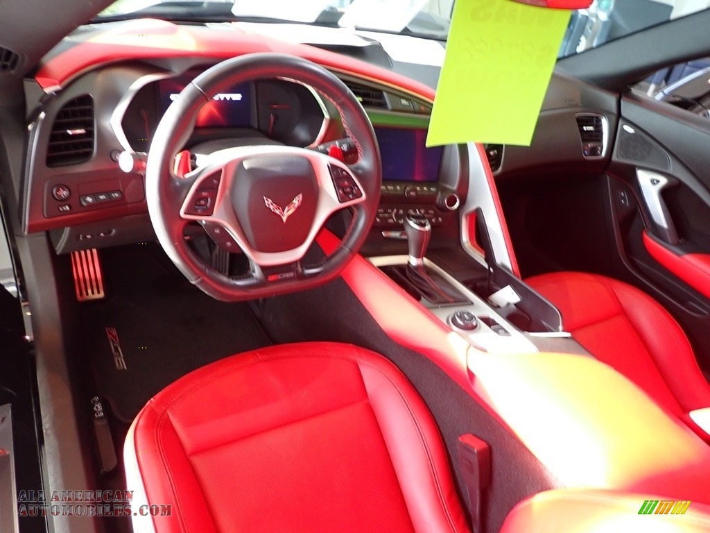 2019 Corvette ZR1 Coupe - Black / Adrenaline Red photo #21