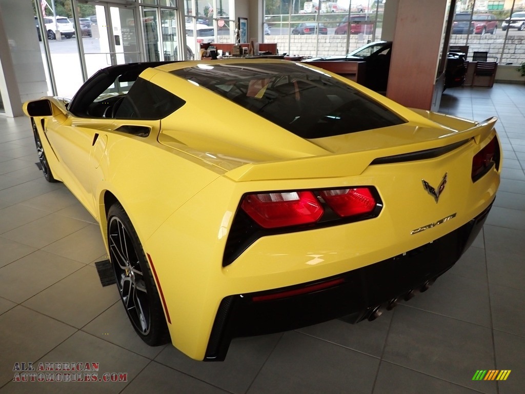 2016 Corvette Stingray Coupe - Corvette Racing Yellow Tintcoat / Jet Black photo #4