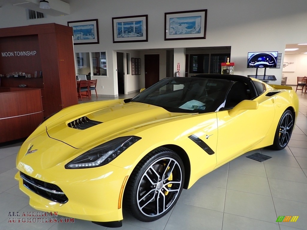 2016 Corvette Stingray Coupe - Corvette Racing Yellow Tintcoat / Jet Black photo #6