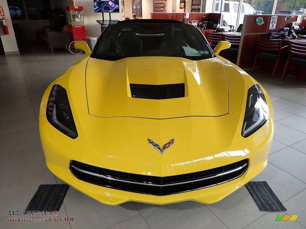 2016 Corvette Stingray Coupe - Corvette Racing Yellow Tintcoat / Jet Black photo #7