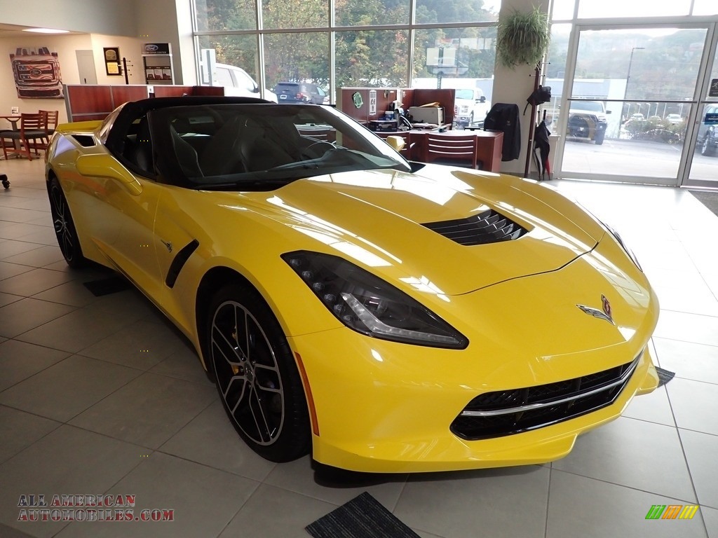 2016 Corvette Stingray Coupe - Corvette Racing Yellow Tintcoat / Jet Black photo #8
