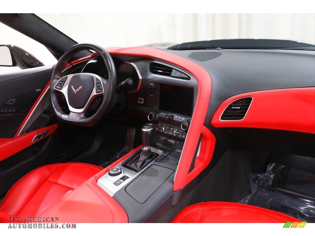 2019 Corvette Stingray Convertible - Black / Adrenaline Red photo #22