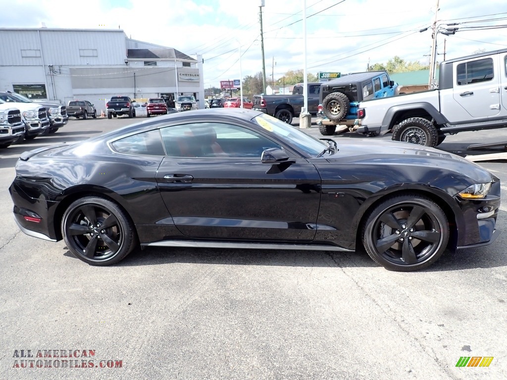 2021 Mustang GT Premium Fastback - Shadow Black / Showstopper Red photo #6