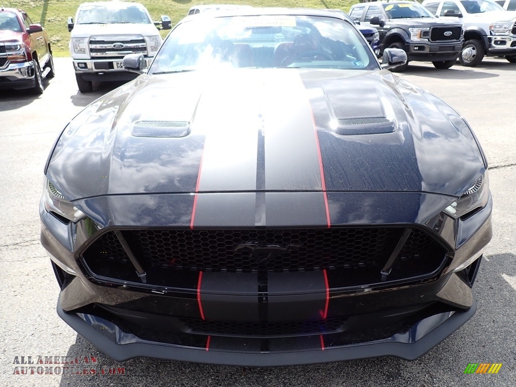 2021 Mustang GT Premium Fastback - Shadow Black / Showstopper Red photo #8