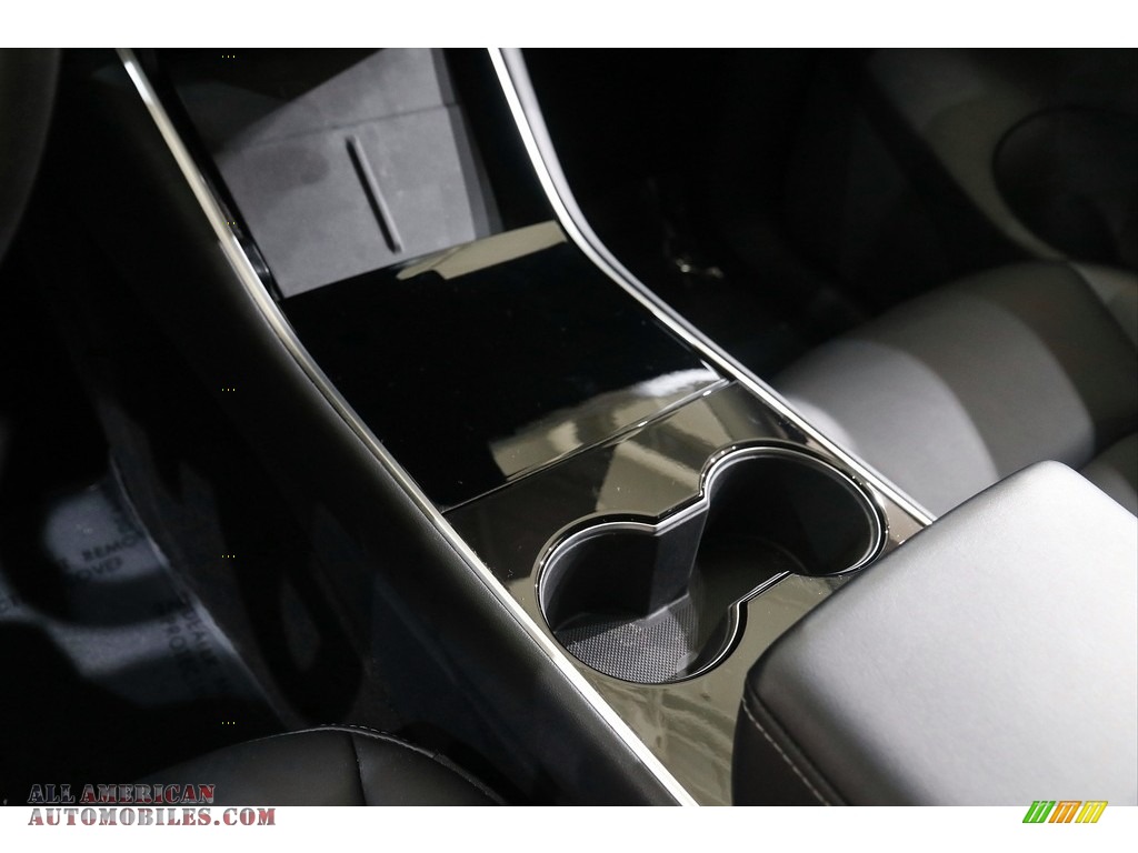 2021 Model Y Long Range AWD - Pearl White Multi-Coat / Black photo #21