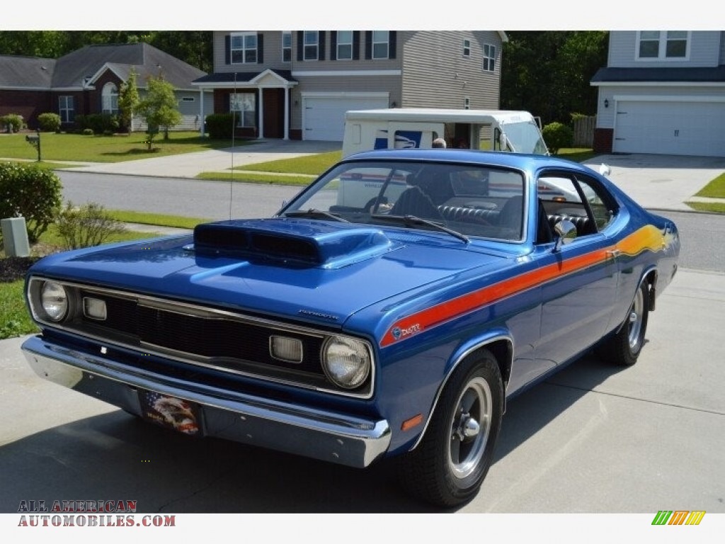 Blue / Black Plymouth Valliant Duster
