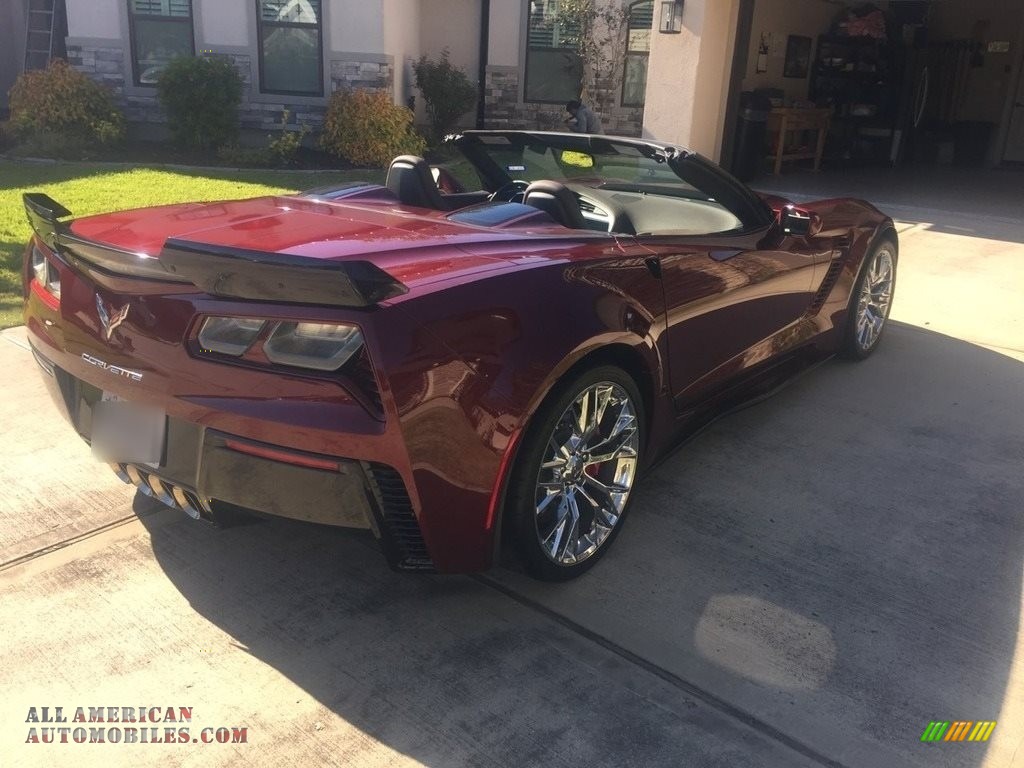 2016 Corvette Z06 Convertible - Long Beach Red Metallic Tintcoat / Brownstone photo #11