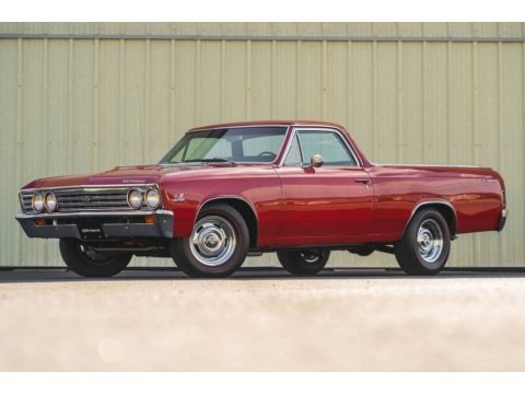 Red 1967 Chevrolet El Camino 