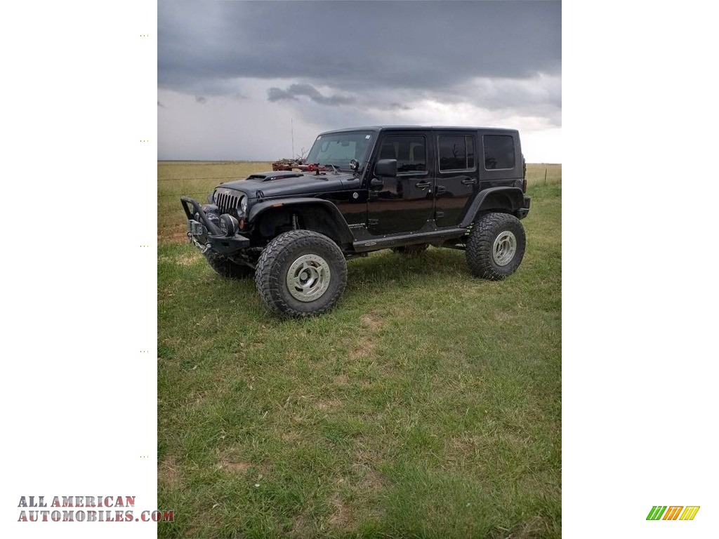 Black / Dark Slate Gray/Medium Slate Gray Jeep Wrangler Unlimited Rubicon 4x4