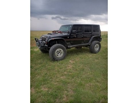 Black 2007 Jeep Wrangler Unlimited Rubicon 4x4