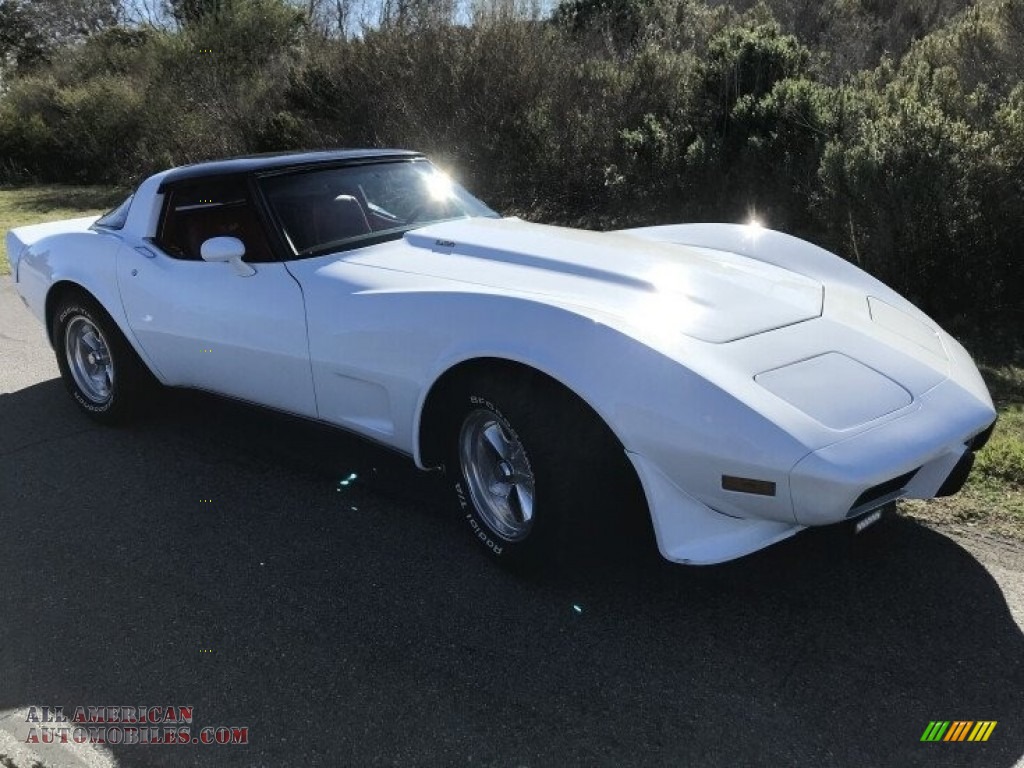 1979 Corvette Coupe - Classic White / Red photo #22