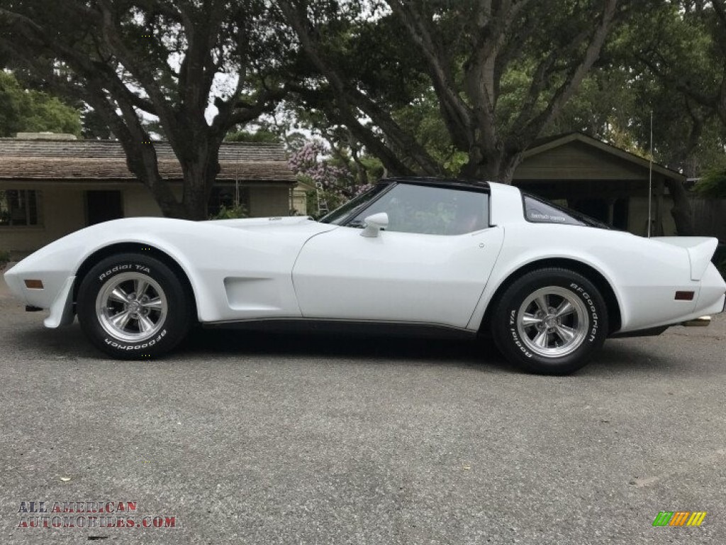 1979 Corvette Coupe - Classic White / Red photo #26
