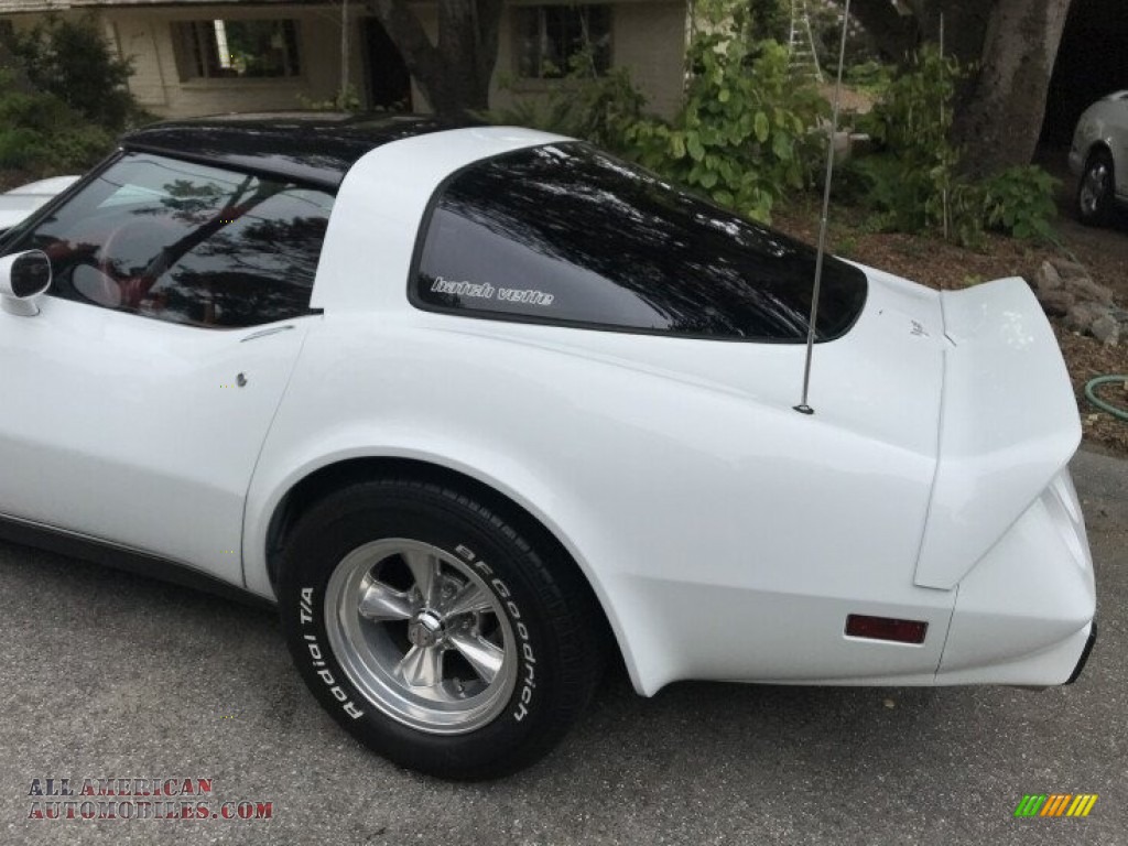 1979 Corvette Coupe - Classic White / Red photo #27