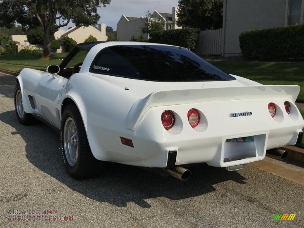 1979 Corvette Coupe - Classic White / Red photo #30