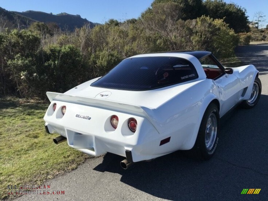 1979 Corvette Coupe - Classic White / Red photo #33