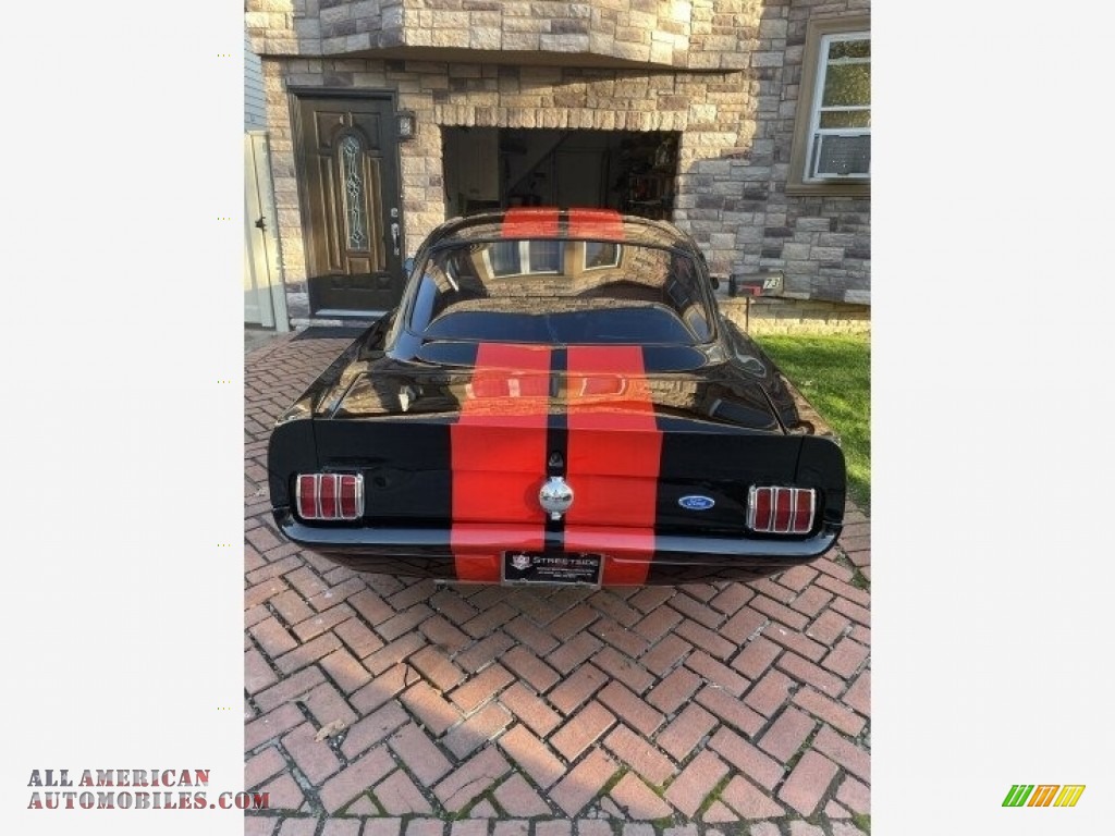 1965 Mustang Fastback - Raven Black / Black photo #9