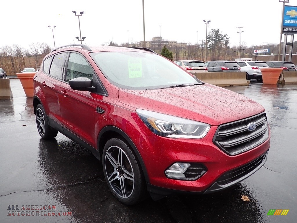 2019 Escape SEL 4WD - Ruby Red / Chromite Gray/Charcoal Black photo #11