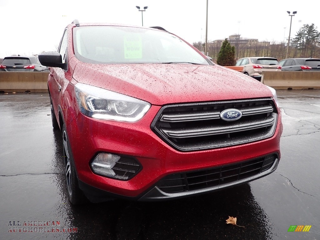 2019 Escape SEL 4WD - Ruby Red / Chromite Gray/Charcoal Black photo #12