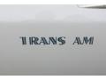 Pontiac Firebird Trans Am White photo #12