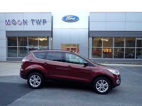 Ruby Red 2018 Ford Escape SEL 4WD