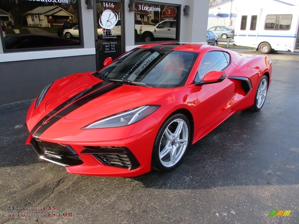 2022 Corvette Stingray Coupe - Torch Red / Adrenalin Red photo #2