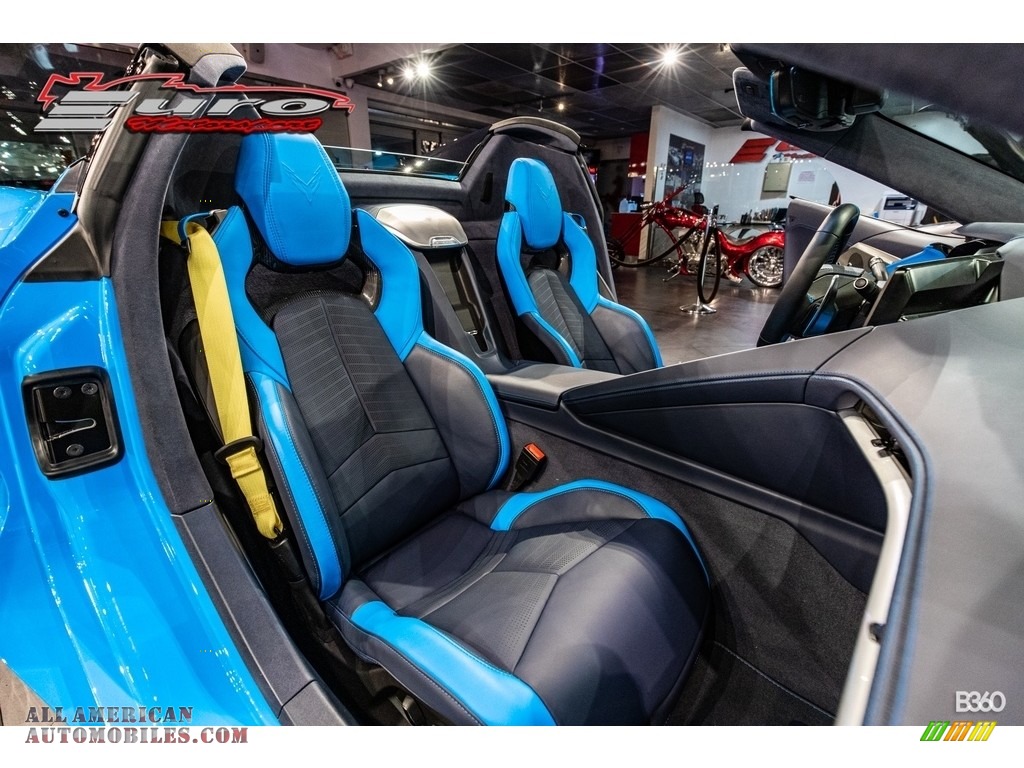 2022 Corvette Stingray Convertible - Rapid Blue / Tension Blue/­Twilight Blue Dipped photo #8