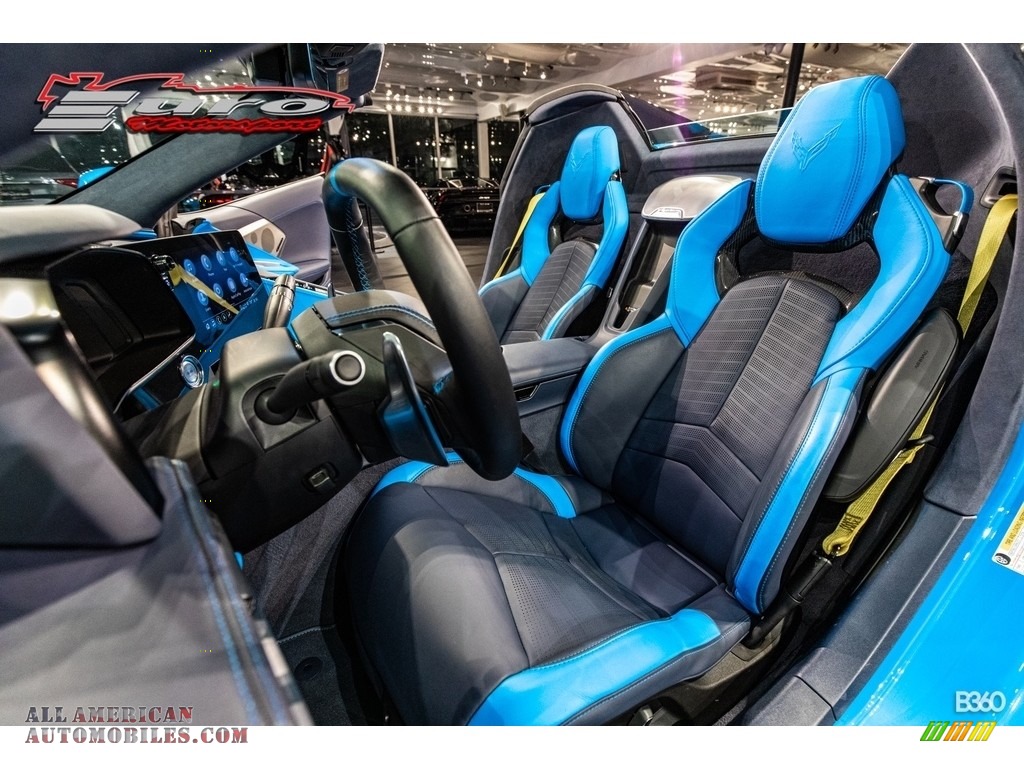 2022 Corvette Stingray Convertible - Rapid Blue / Tension Blue/­Twilight Blue Dipped photo #9