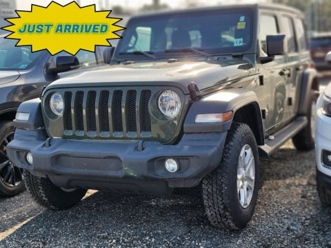 Sarge Green 2021 Jeep Wrangler Unlimited Sport 4x4