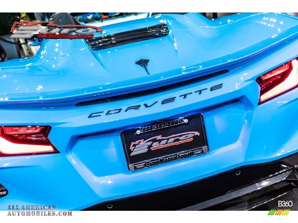 2022 Corvette Stingray Convertible - Rapid Blue / Tension Blue/­Twilight Blue Dipped photo #43
